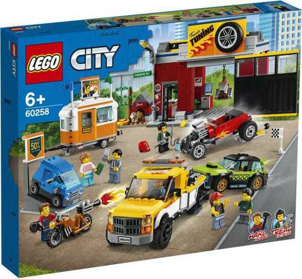 Конструктор LEGO CITY Turbo Wheels Тюнинг-мастерская