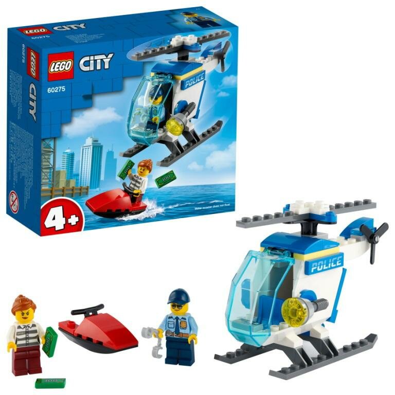 Конструктор LEGO CITY Police Полицейский вертолёт