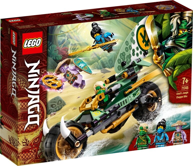 Конструктор LEGO Ninjago Мотоцикл Ллойда для джунглей