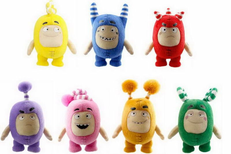 Фигурка Oddbods плюшевая 12см 7 видов - 1